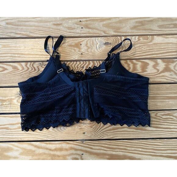 Cacique Lace Underwire Bra Size 44DD Women’s Black - Picture 2 of 6